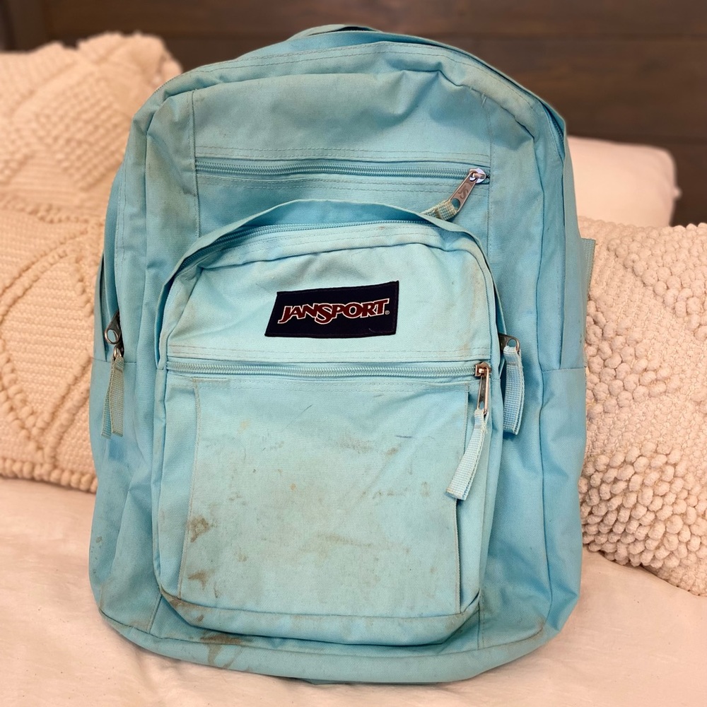 Blue Jansport “big student” Backpack